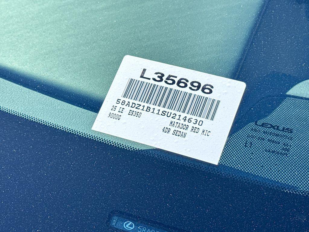 new 2025 Lexus ES 350 car, priced at $51,606