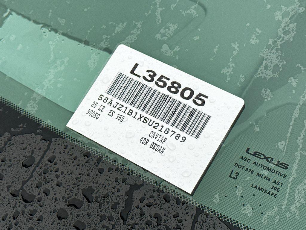 new 2025 Lexus ES 350 car, priced at $58,246