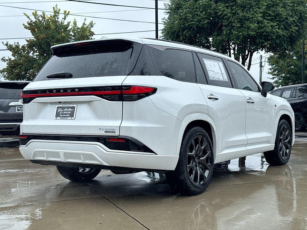 new 2025 Lexus TX 500h car, priced at $76,030