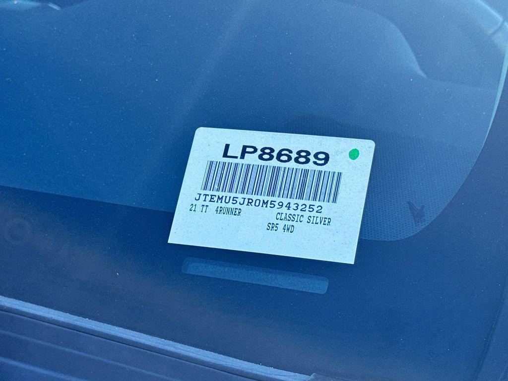 used 2021 Toyota 4Runner car, priced at $32,653