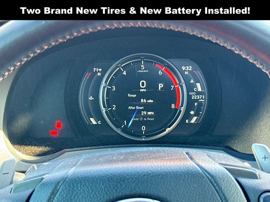 used 2023 Lexus IS 500 car, priced at $69,745