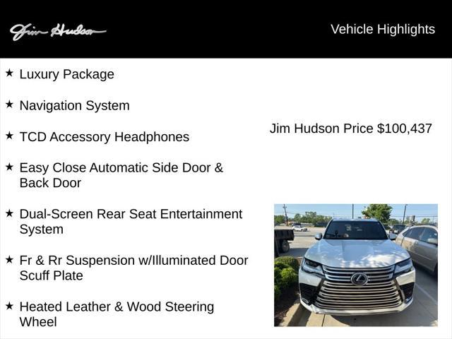 used 2023 Lexus LX 600 car, priced at $100,437