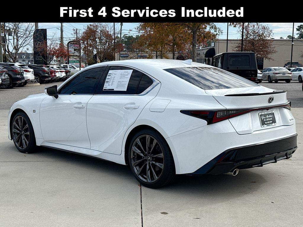used 2023 Lexus IS 350 car, priced at $44,521