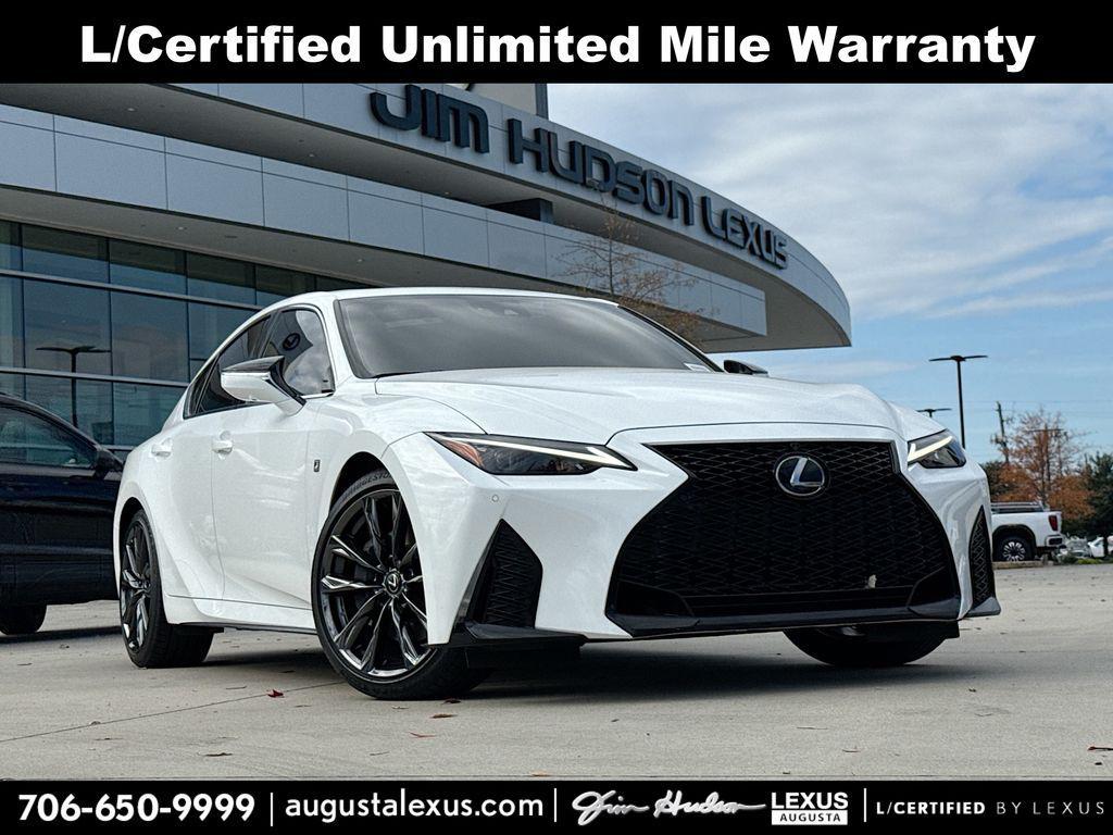 used 2023 Lexus IS 350 car, priced at $44,521