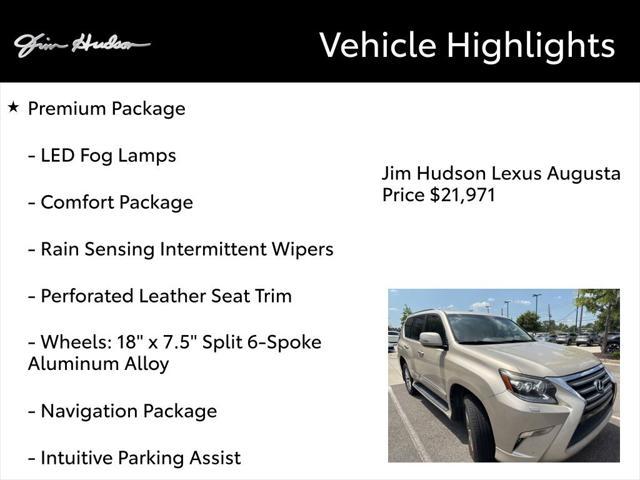 used 2015 Lexus GX 460 car, priced at $22,719