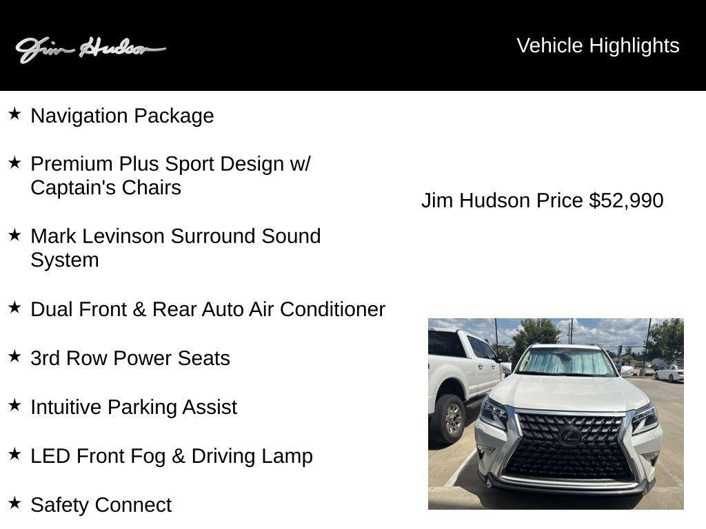 used 2021 Lexus GX 460 car, priced at $53,738