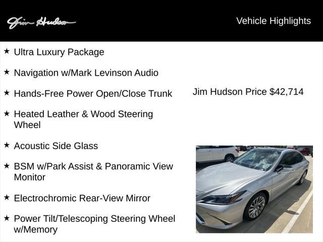 used 2021 Lexus ES 350 car, priced at $43,462