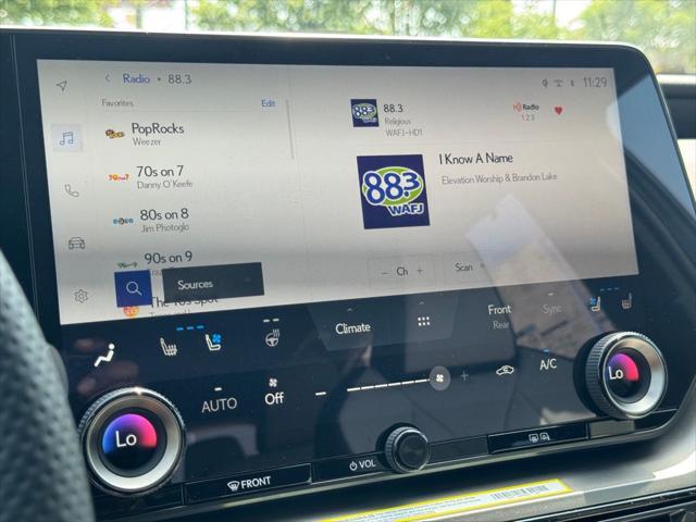 new 2025 Lexus TX 500h car, priced at $76,035