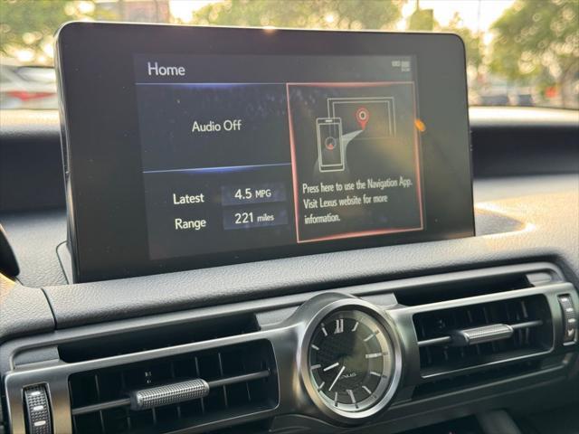 new 2025 Lexus IS 300 car, priced at $49,126
