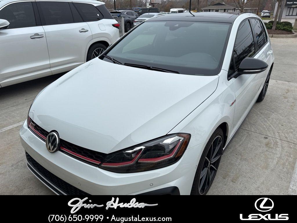 used 2021 Volkswagen Golf GTI car, priced at $29,790