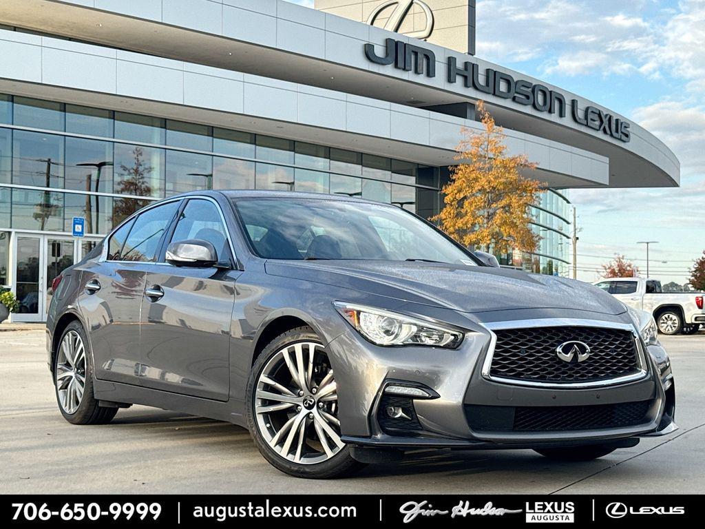 used 2021 INFINITI Q50 car, priced at $32,870