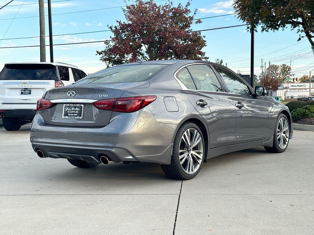 used 2021 INFINITI Q50 car, priced at $32,870