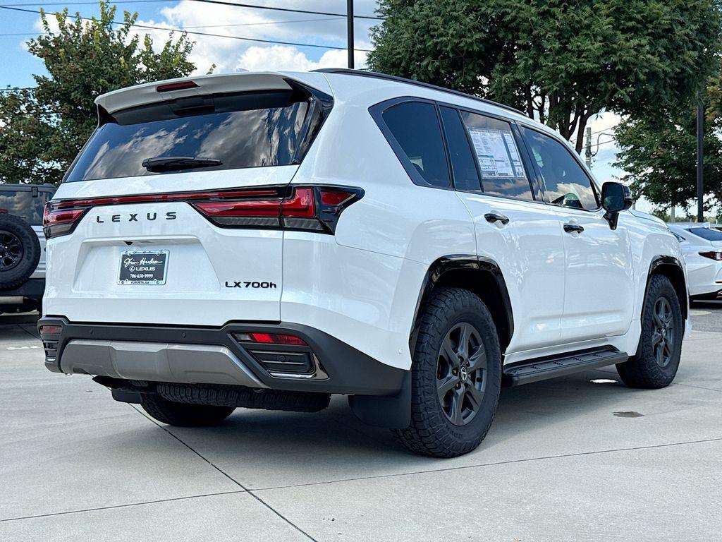 new 2025 Lexus LX 700h car, priced at $121,810