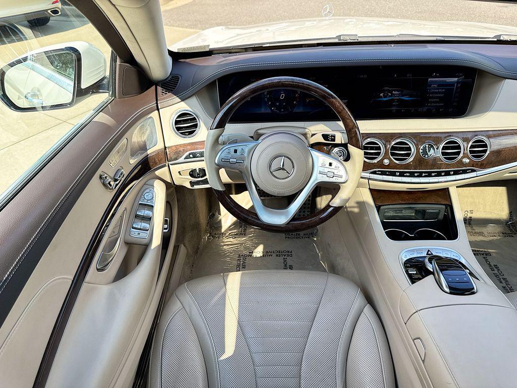 used 2019 Mercedes-Benz S-Class car, priced at $39,273
