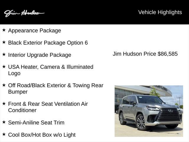 used 2022 Lexus LX 600 car, priced at $87,333