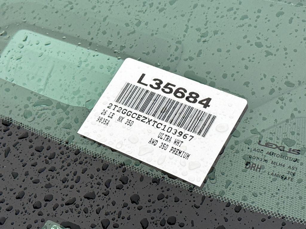 new 2026 Lexus NX 350 car, priced at $54,796