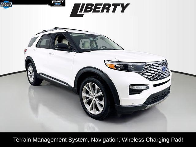 used 2022 Ford Explorer car, priced at $40,490