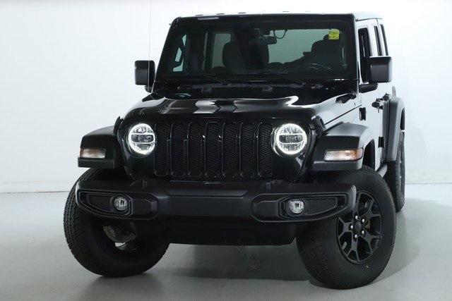 used 2021 Jeep Wrangler Unlimited car, priced at $31,090