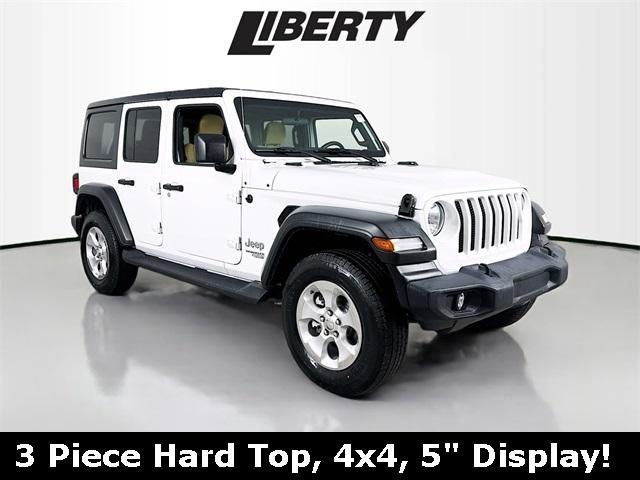 used 2021 Jeep Wrangler Unlimited car, priced at $27,390