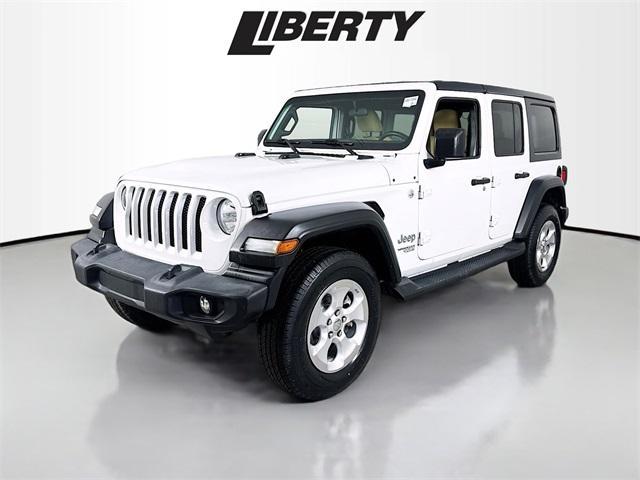 used 2021 Jeep Wrangler Unlimited car, priced at $28,430