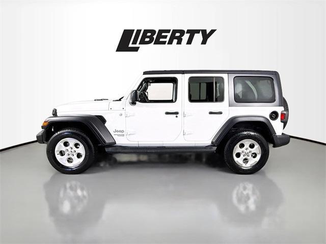 used 2021 Jeep Wrangler Unlimited car, priced at $28,430