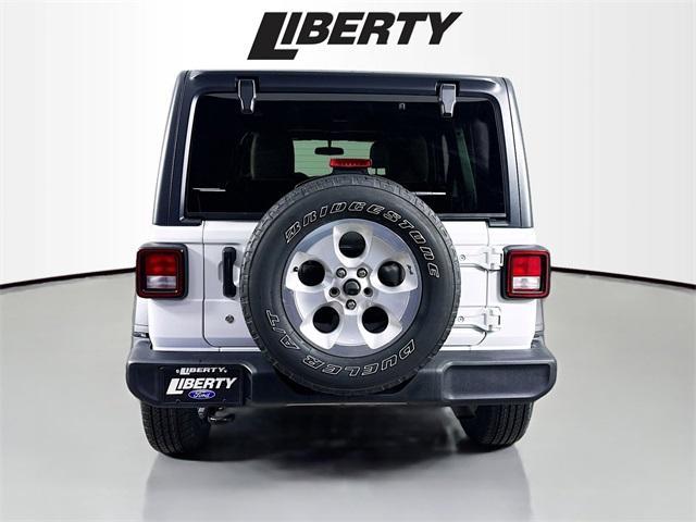 used 2021 Jeep Wrangler Unlimited car, priced at $28,430