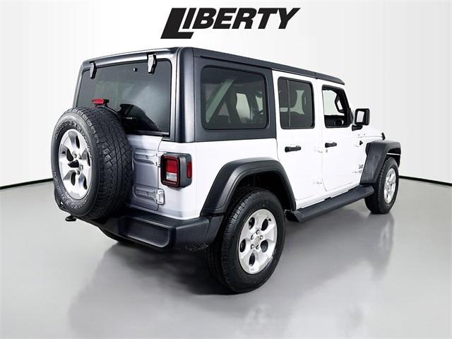 used 2021 Jeep Wrangler Unlimited car, priced at $28,430