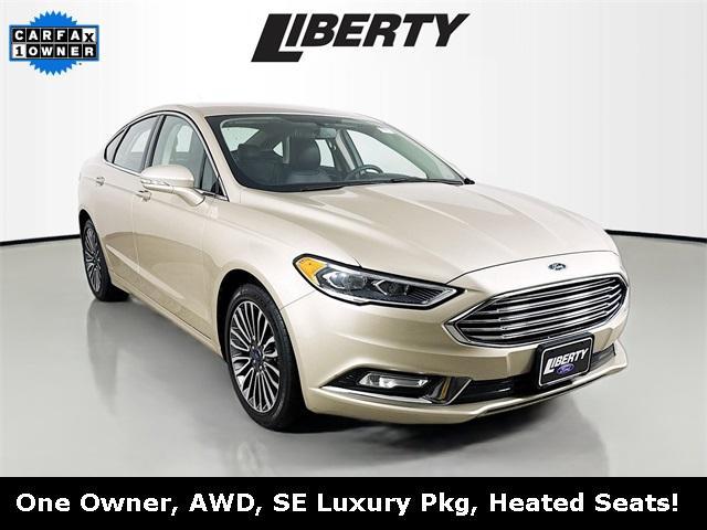 used 2017 Ford Fusion car, priced at $10,990