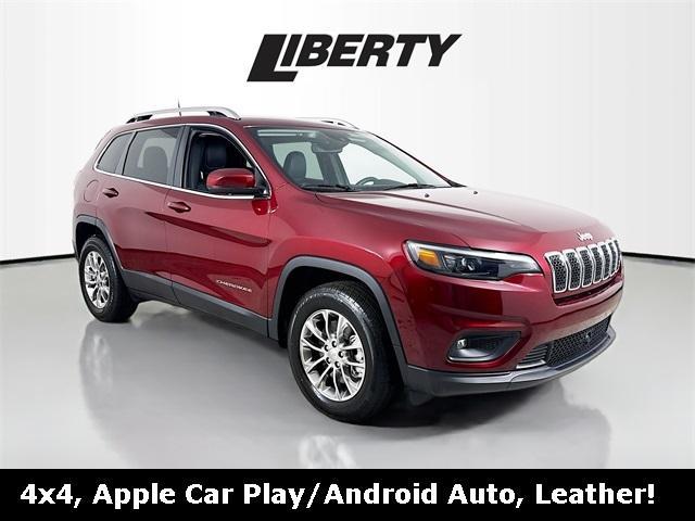 used 2021 Jeep Cherokee car, priced at $22,190