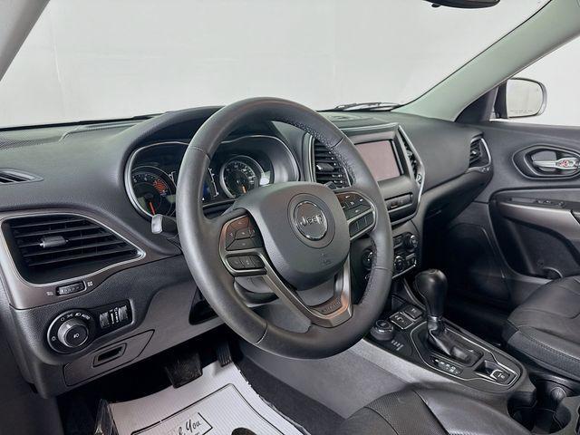 used 2021 Jeep Cherokee car, priced at $21,500