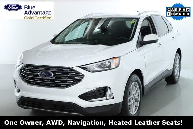 used 2021 Ford Edge car, priced at $27,500