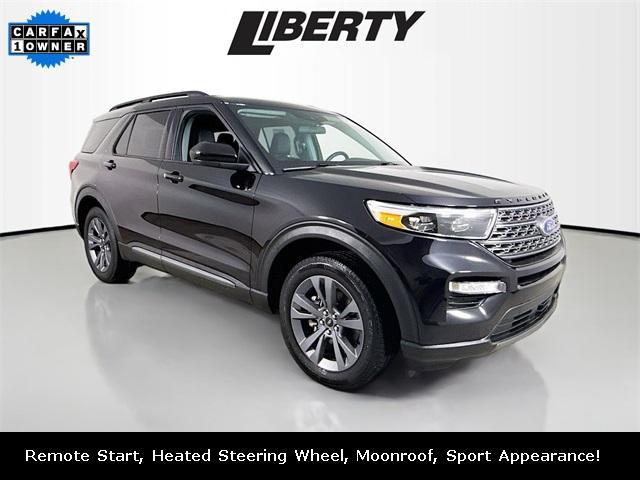 used 2022 Ford Explorer car, priced at $34,750