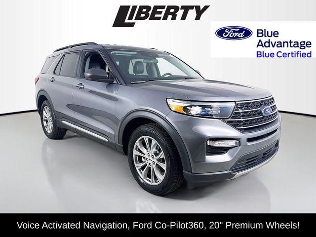 used 2022 Ford Explorer car, priced at $36,450