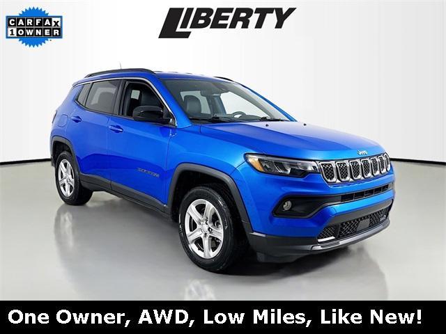 used 2023 Jeep Compass car, priced at $25,490