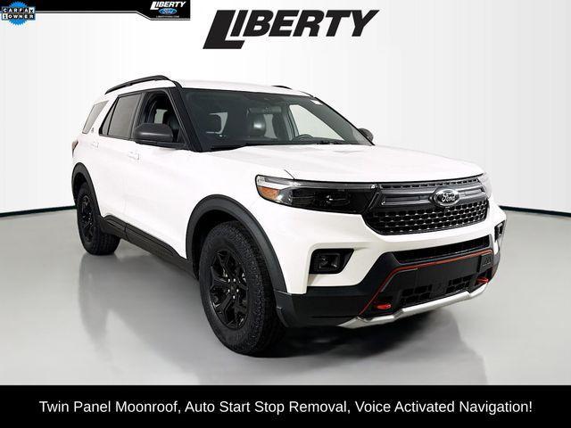 used 2022 Ford Explorer car, priced at $35,990