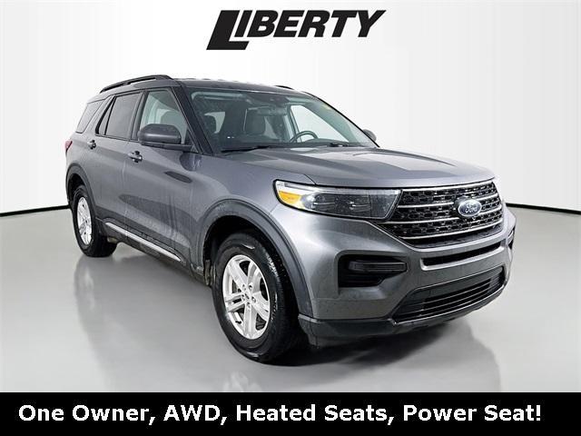 used 2022 Ford Explorer car, priced at $28,500