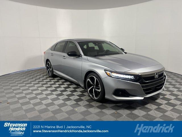 used 2021 Honda Accord car, priced at $26,996
