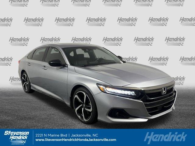 used 2021 Honda Accord car, priced at $26,996