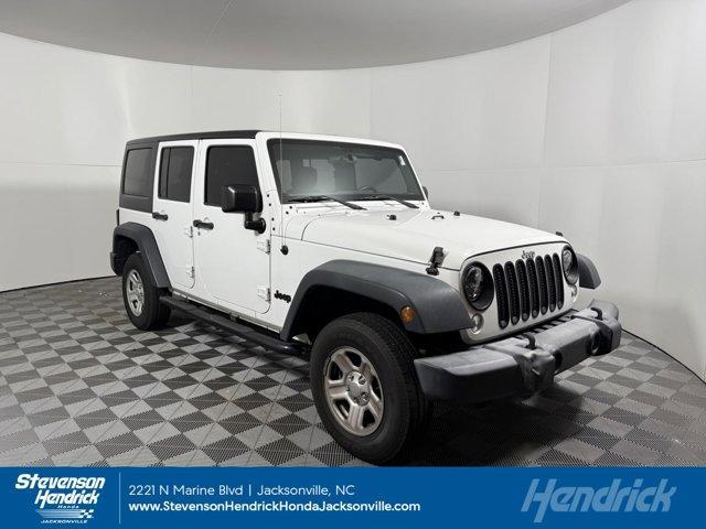 used 2016 Jeep Wrangler Unlimited car, priced at $13,852