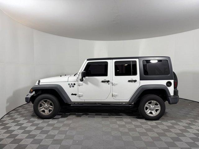 used 2016 Jeep Wrangler Unlimited car, priced at $13,852