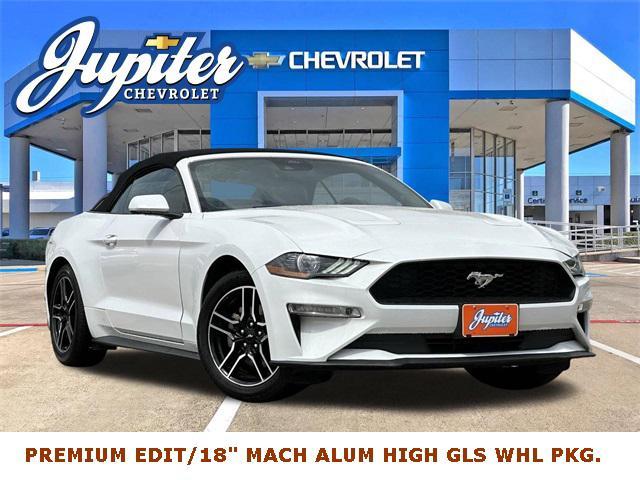 used 2021 Ford Mustang car, priced at $21,499