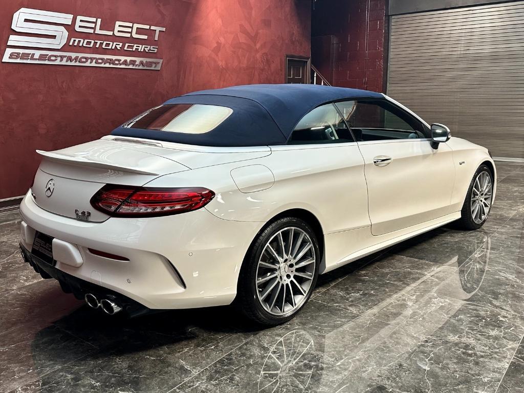 used 2020 Mercedes-Benz AMG C 43 car, priced at $49,895