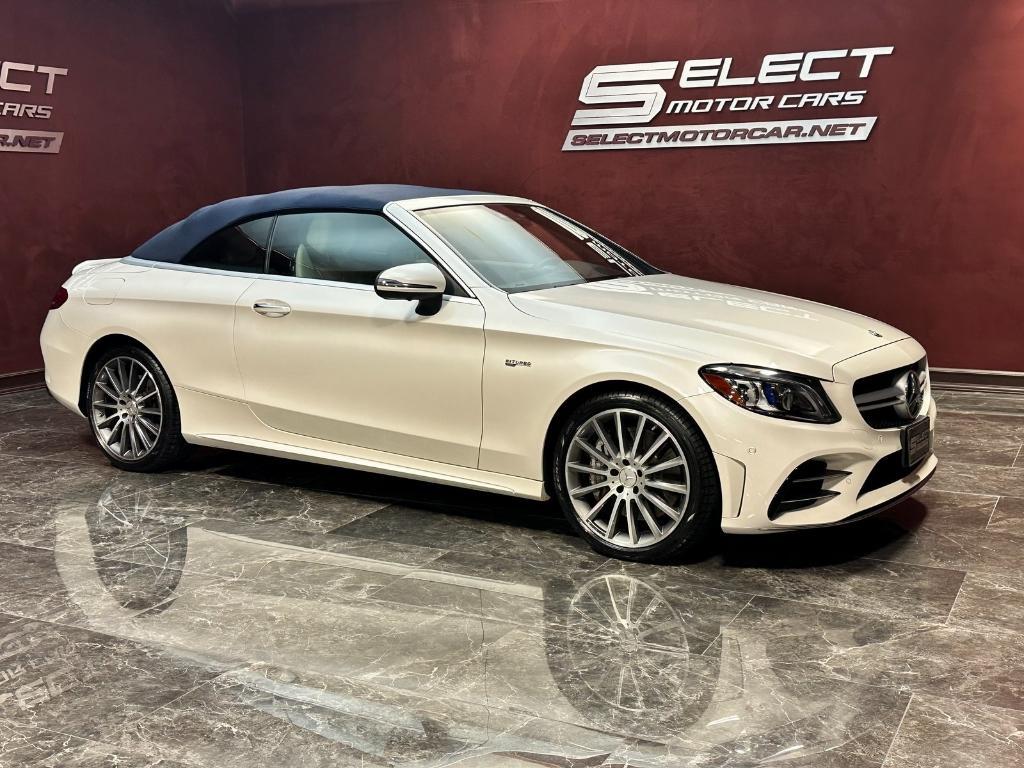 used 2020 Mercedes-Benz AMG C 43 car, priced at $49,895