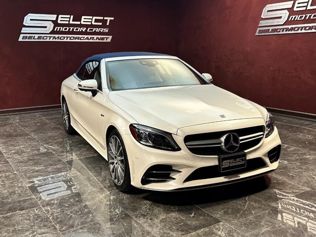 used 2020 Mercedes-Benz AMG C 43 car, priced at $49,895