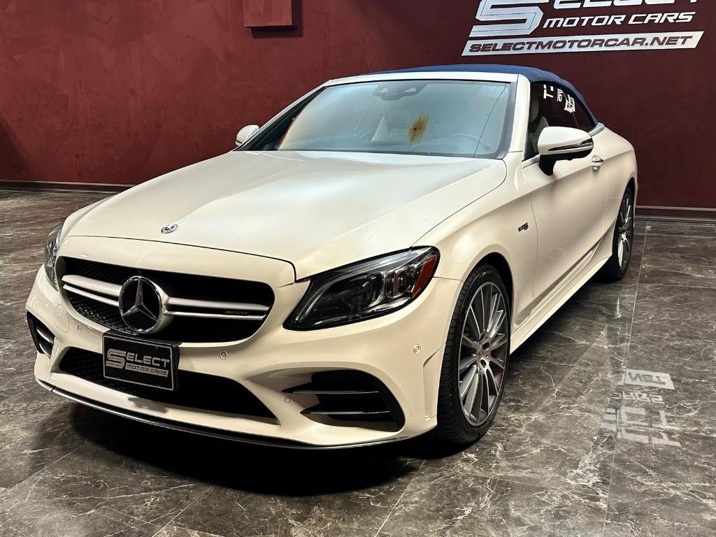 used 2020 Mercedes-Benz AMG C 43 car, priced at $49,895