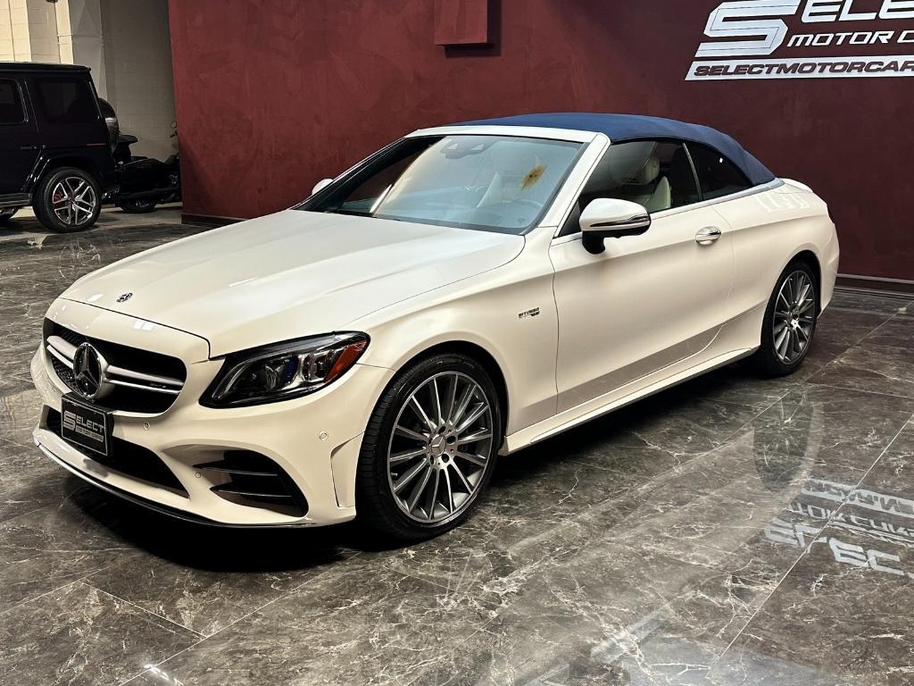 used 2020 Mercedes-Benz AMG C 43 car, priced at $49,895