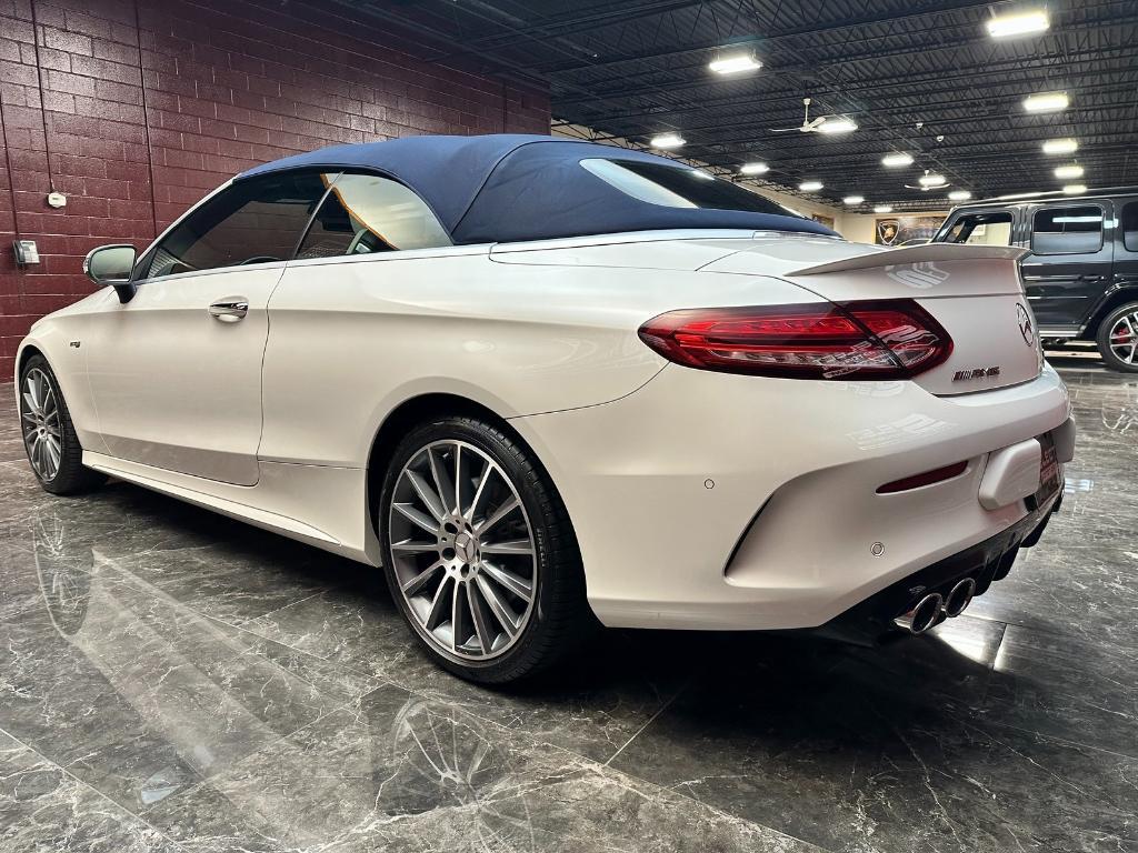 used 2020 Mercedes-Benz AMG C 43 car, priced at $49,895