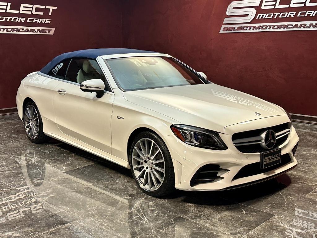 used 2020 Mercedes-Benz AMG C 43 car, priced at $49,895