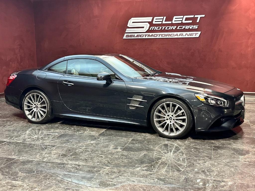 used 2018 Mercedes-Benz SL 550 car, priced at $55,895