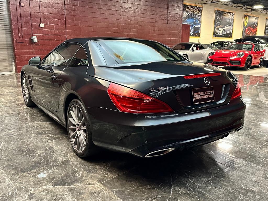 used 2018 Mercedes-Benz SL 550 car, priced at $55,895